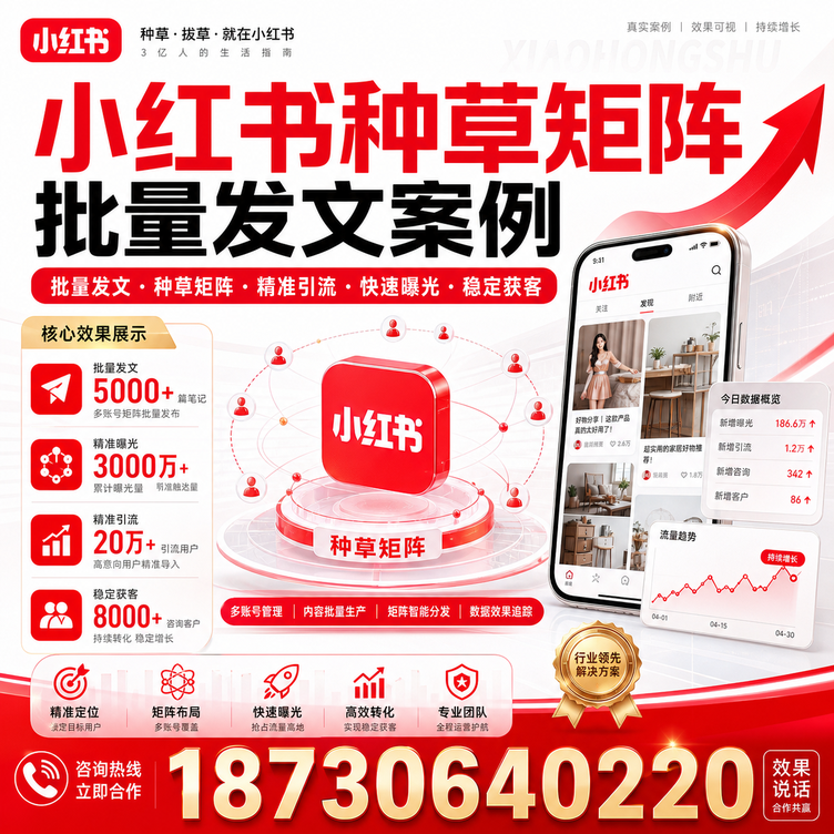济宁小红书种草矩阵批量发文案例